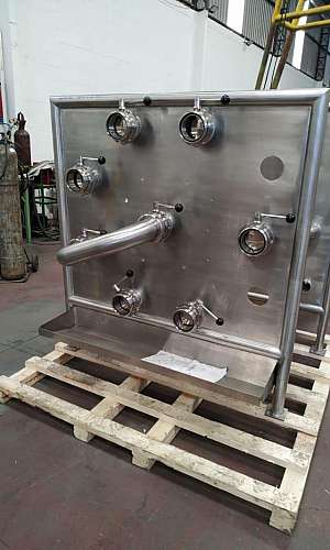 estrutura em aço inox estrutura em aço inox